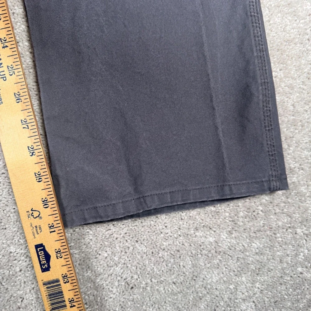Genuine Dickies Men's 40x32 Grey Carpenter Utility Work Pants EU1939RSL